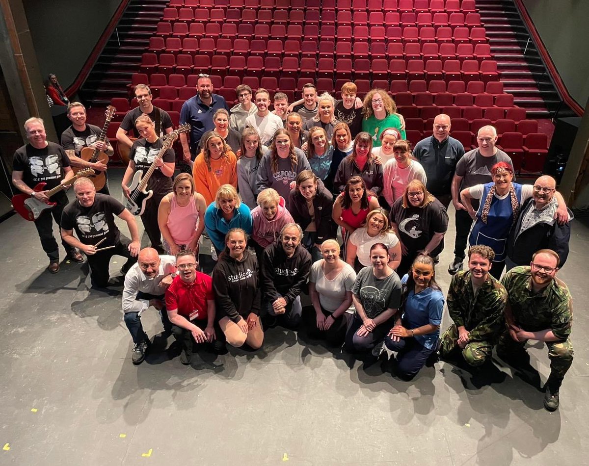 Our cast are smashing their run of ‘Sunshine on Leith’☀️We can't wait to get back to the theatre tonight for another sold-out show 🎉

If you missed out on this production, then follow the link below to get your panto tickets!!

sllcboxoffice.co.uk/en-GB/shows/al…