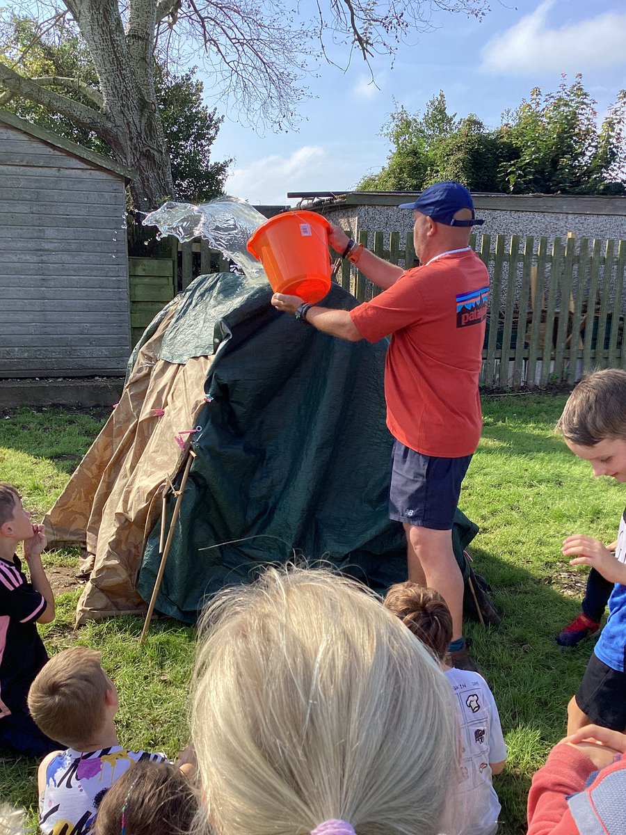 rufforthschool's tweet photo. Class 3 have had a fantastic time shelter building today. We tested our dens this afternoon to see how well they would stand up to the wind and the rain and were really pleased with the results - even if some of us did get a bit wet! #RPSDT https://t.co/et0AXgBcH9