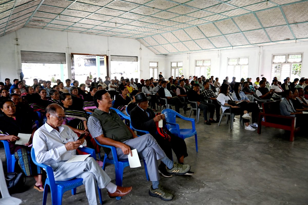 I am happy to have officially launched the Horticulture Model Village (HMV) today at Khonoma Village under Kohima district. The vision of the government is to take horticulture development programmes to all districts of the state equally, to enhance and maximise the potential of