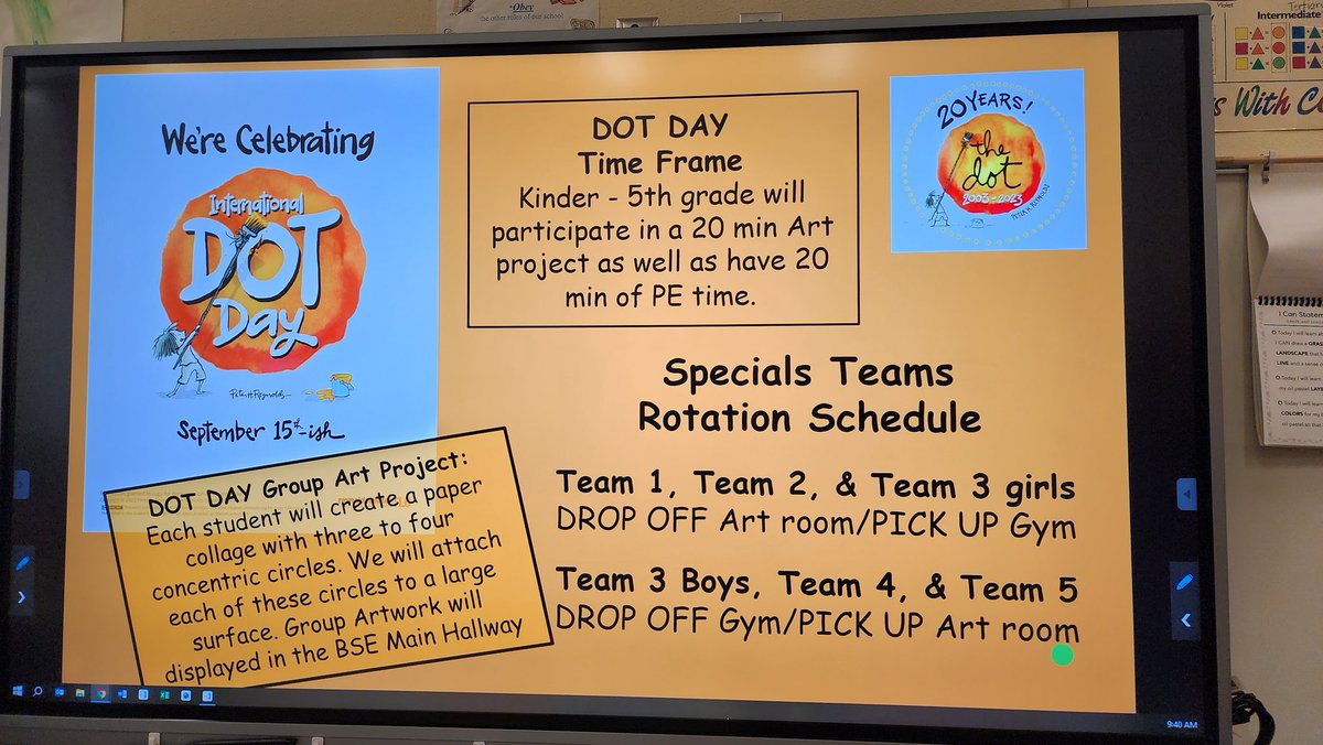 CubsAMP's tweet photo. We're celebrating International Dot Day #internationaldotday
#dotday #dotday23 @cubinfo #adventureawaits #rockwalltogether #togetherinart @risdfinearts @rockwallisd @melissaannboone @artteacher2go
#RISD #risdartsmart #risdartsmart #cubslearn #bseart #iloverockwallisd https://t.co/OBbm4tqQad