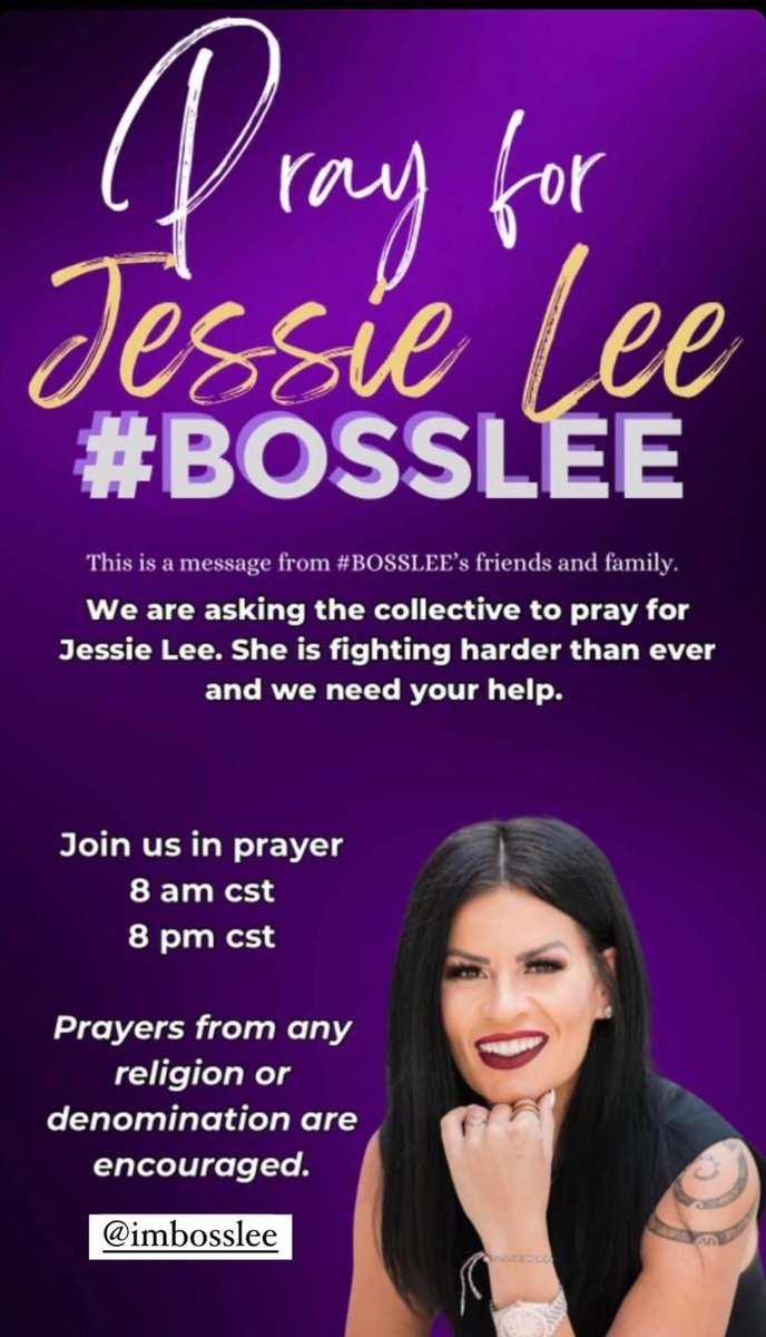 KaseySwanson278's tweet image. Please say a prayer for Jessie, she is fighting stage 4 cancer and is the ICU fighting(this is a total shock)! #bosslee #prayers #cancersucks