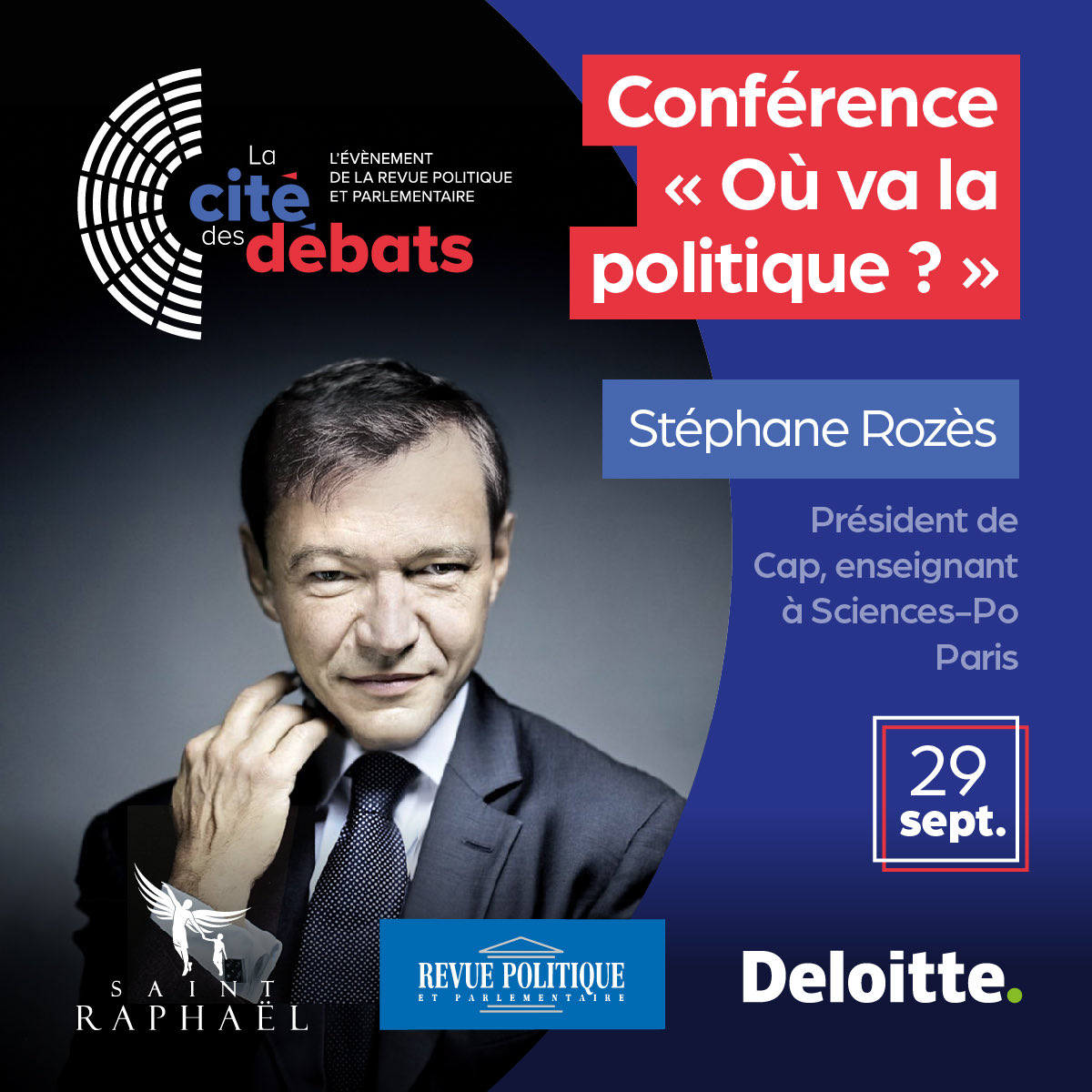 Heureux d’en débattre avec Alexandre Jardin. ⁦<a href="/RevuePol/">Revue Politique</a>⁩ ⁦<a href="/DeloitteFrance/">Deloitte France</a>⁩ ⁦<a href="/AlexandreJardin/">Alexandre Jardin</a>⁩ ⁦<a href="/Benedetti65/">Benedetti arnaud</a>⁩ ⁦<a href="/StephaneRozes/">Stéphane Rozès</a>⁩ #politique ⁦⁦<a href="/afpfr/">Agence France-Presse</a>⁩