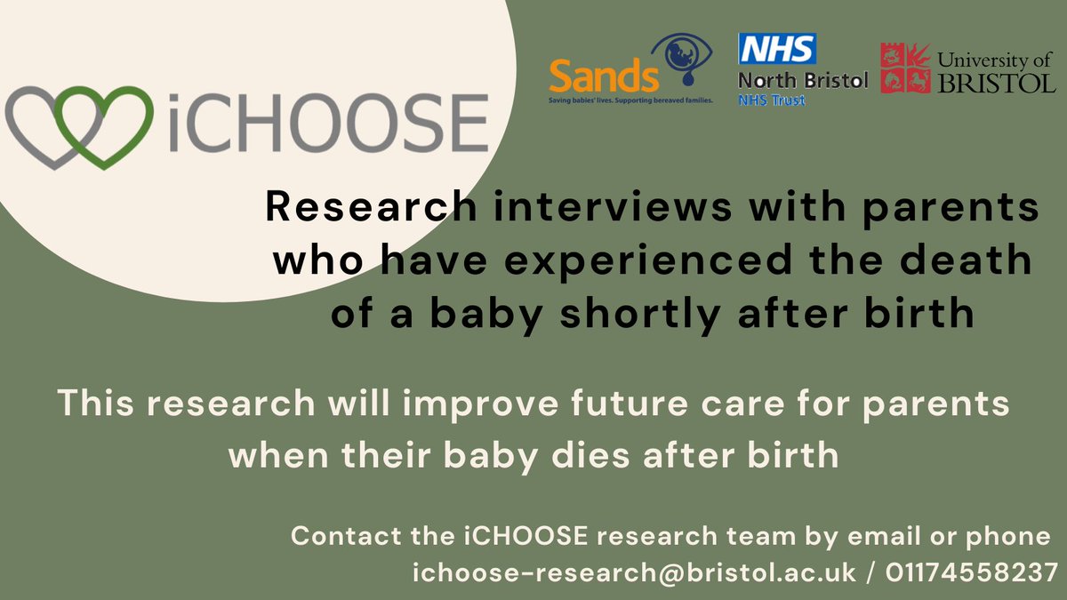 We are funding the @ichooseresearch neonatal research study and are looking for bereaved parents who've experienced a neonatal loss to share their experience and take part in interviews. Help us shape future care 💙🧡 Find out more ➡️ forms.office.com/e/qZAncwARQi #BabyLoss