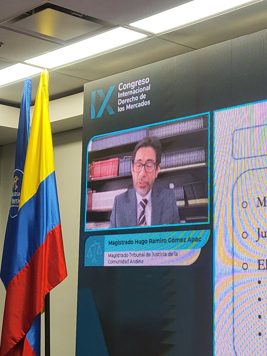 Gpmonteroc's tweet photo. Congreso Internacional de Derecho de los Mercados #Jurisdiccional #competenciadesleal #primerpanel #conferenciaelactoaclarado @sicsuper https://t.co/hknFHfYAu3