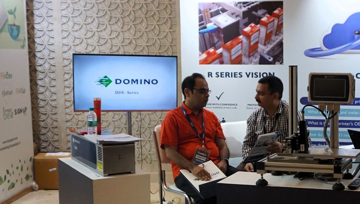 DominoIndia's tweet image. 📣 Thank You 📣
For all the delegates who made it to our @DominoIndia booth in 'India F&B Summit and Awards 2023'.
A few pics from the event.
👉 Know more: bit.ly/3kQjdVl
#CodingAndMarking #DominoDoMore #Food #Beverage #DominoIndia