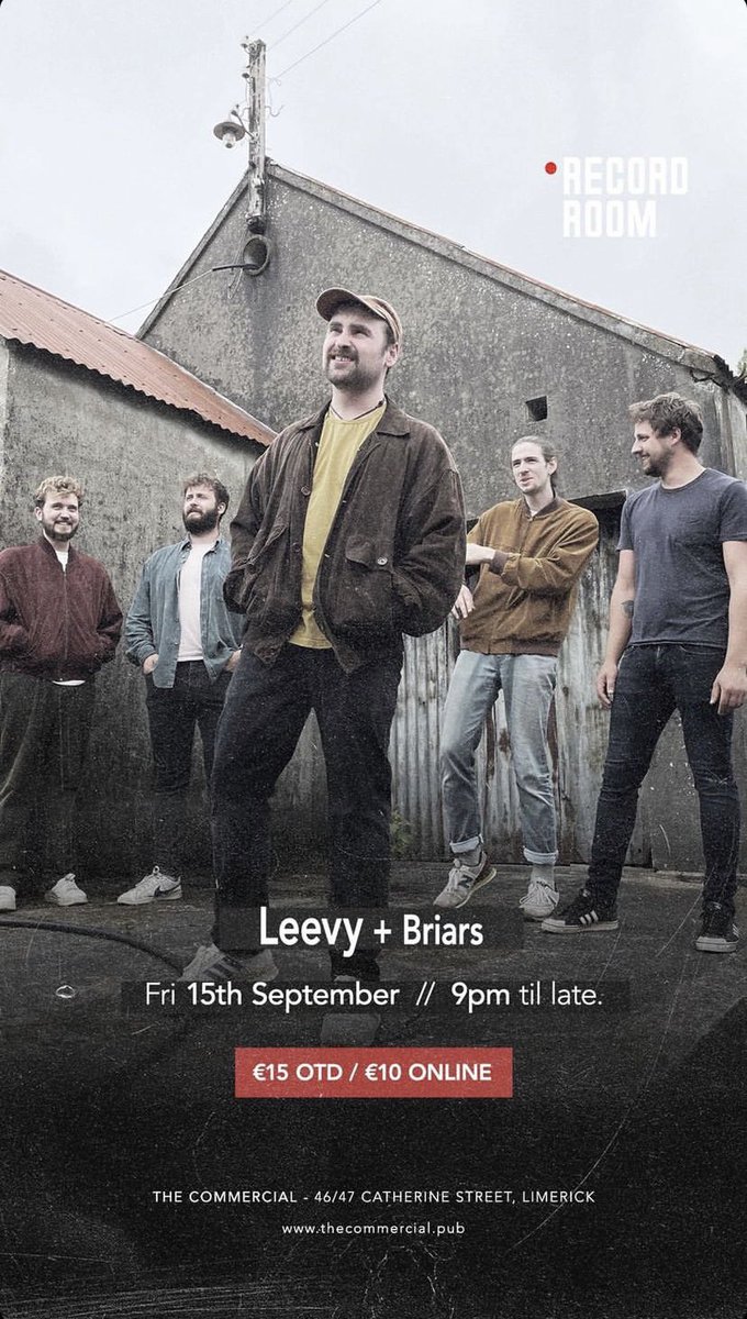 We’re on the way to Limerick! Buzzing for our set in the Record Room tonight with Leevy. If you’re in the area, do pop in!