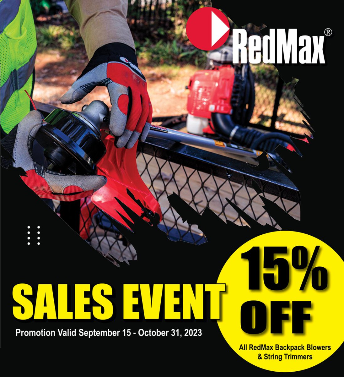 beisswengers's tweet image. #RedMax #Fall Sales Event! 15% OFF all in-stock backpack blowers and #trimmers. Sale ends October 31st, 2023 #mn #beisswengers #newbrighton #minneapolis #stpaul