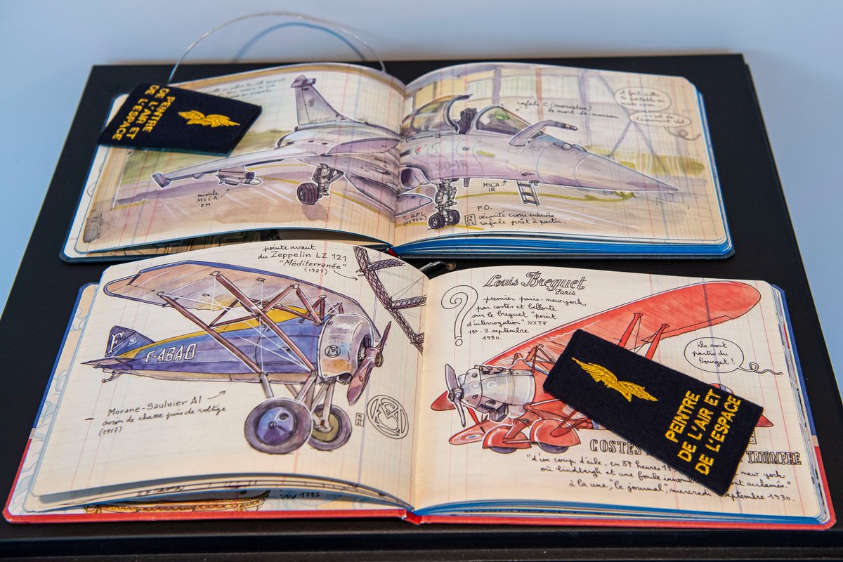 Armee_de_lair's tweet photo. 📣 RDV au @MuseeAirEspace du 16 septembre jusqu’au 29 octobre 2023, à l'occasion du 13e Salon des peintres de l’air et de l’espace !

Cet événement mettra à l'honneur le travail de nos ambassadeurs, toutes spécialités confondues, dédiant leur art à l’aéronautique et à l’espace. https://t.co/TaUYeE2a3p