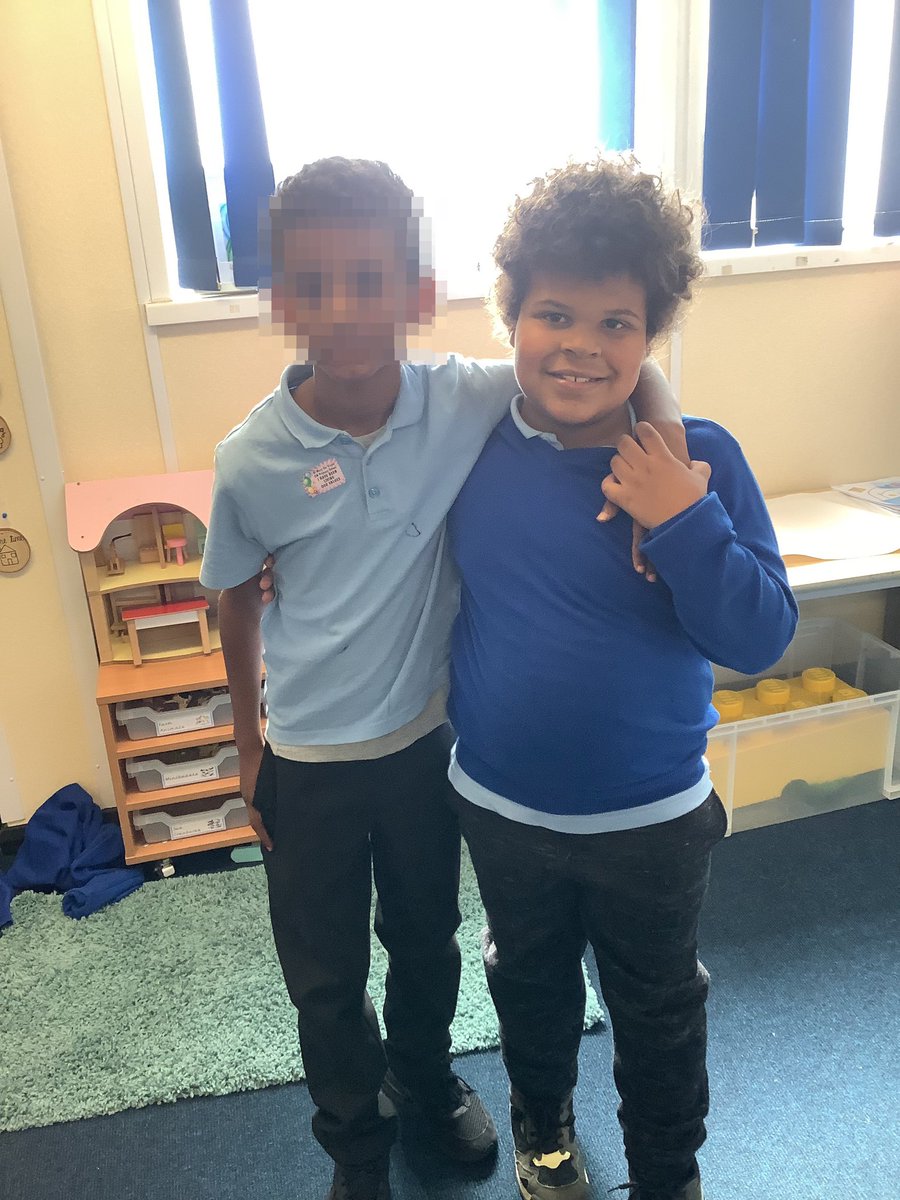 Da iawn to our healthy champion and values child in Dosbarth 3 today! <a href="/SMTVCardiff/">SMTV Cardiff 🧡</a>