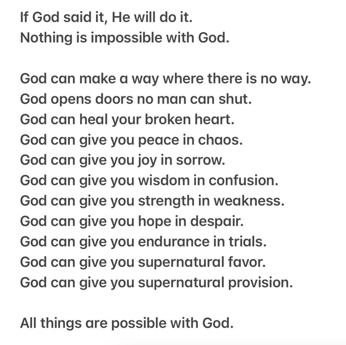 ChristineCaine's tweet photo. You are the God who performs miracles; you display your power among the peoples.
(Psalm 77:14) https://t.co/LKRy1cmwSD