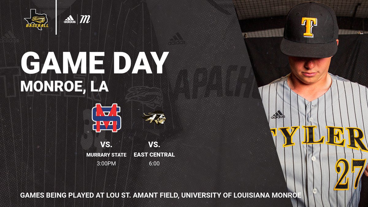 Apaches are back in action and heading to University Of Louisiana Monroe!⚾️
#Feathersup