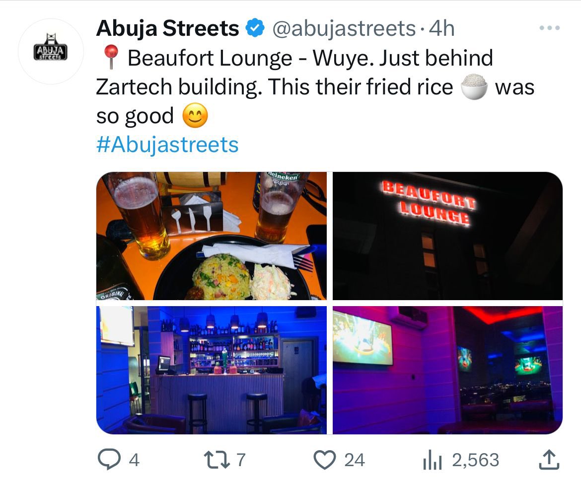 Beaufort Lounge tweet media