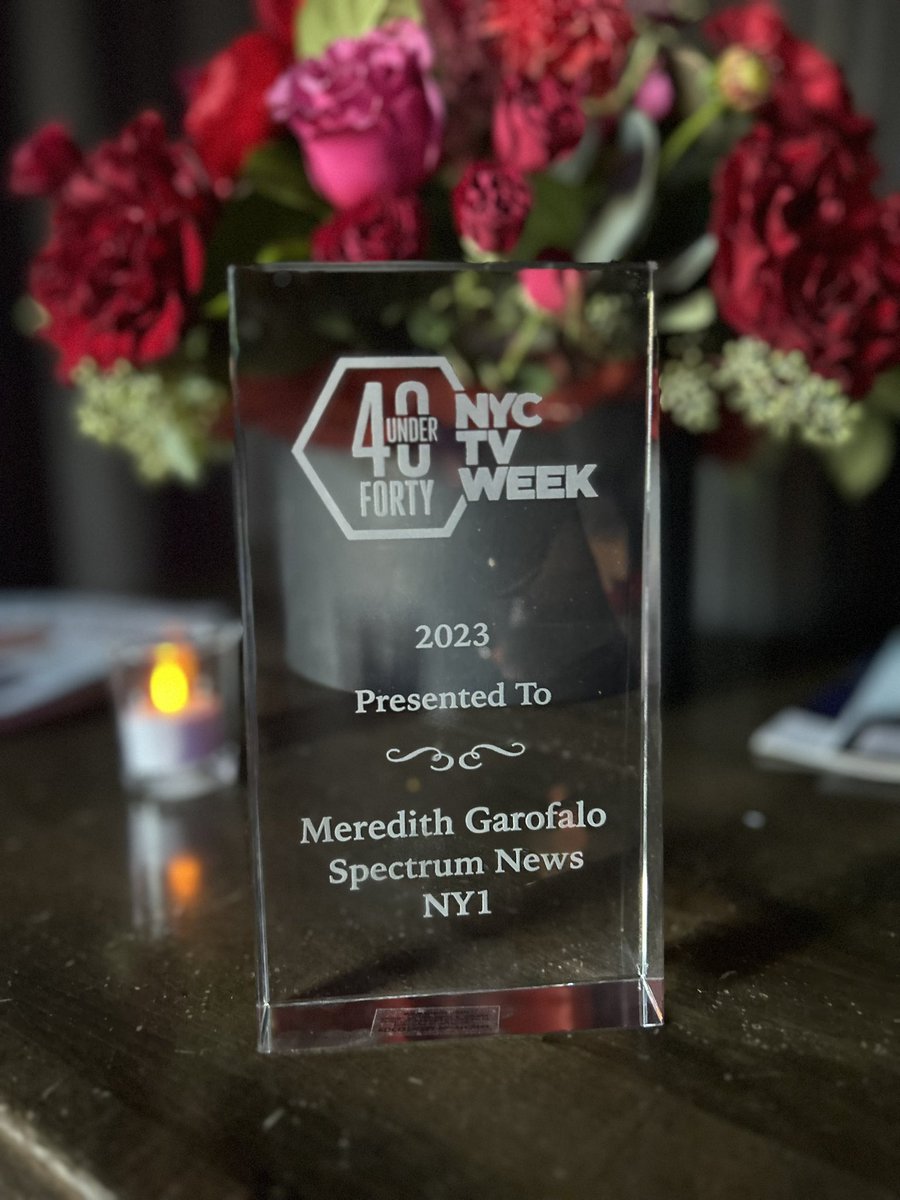 GarofaloWX's tweet photo. Loved being in NYC to celebrate with other amazing TV professionals being honored as a 2023 @nyclatvweek 40 Under 40. My career dream was to work in NYC &amp; to have achieved it AND be honored as well, I'm humbled &amp; grateful 🙏🏻 Details https://t.co/UXMk255gmI
#TVWEEK40U40 #NYCTVWEEK https://t.co/8k6N13g2xn