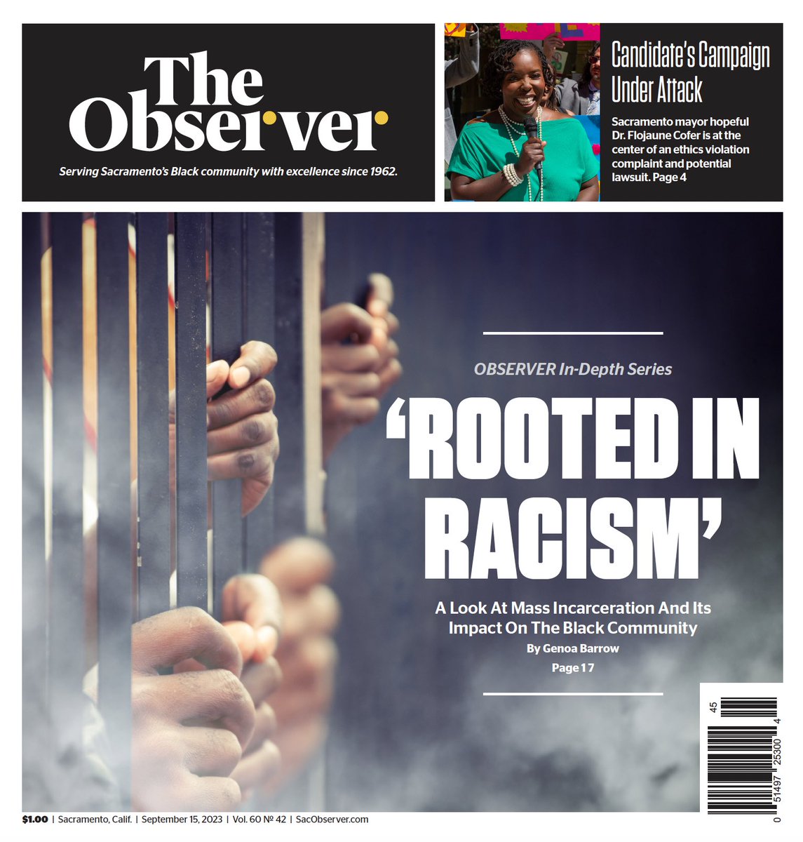 Larry Lee (@larrylee916) on Twitter photo I’m so very proud of <a href="/SacObserver/">Sacramento OBSERVER</a> Senior Staff Writer <a href="/GbUnlimited/">GBUnlimited</a> for her work on this powerful series INSIDE OUT which examines the impact mass incarceration has had on Blacks. Today kicks off the series which will run through October. Great work!
sacobserver.com/inside-out-a-l… I’m so very proud of <a href="/SacObserver/">Sacramento OBSERVER</a> Senior Staff Writer <a href="/GbUnlimited/">GBUnlimited</a> for her work on this powerful series INSIDE OUT which examines the impact mass incarceration has had on Blacks. Today kicks off the series which will run through October. Great work!
sacobserver.com/inside-out-a-l…