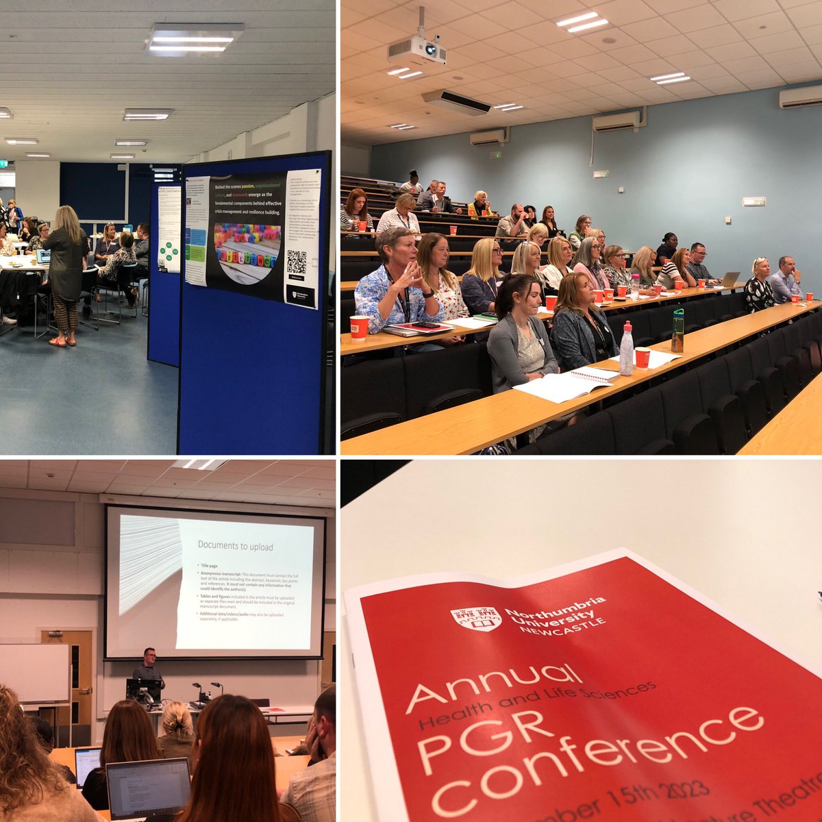🙌 Gratitude to all the incredible participants, keynote speakers, and presenters who made our PGR conference unforgettable! Your engaging interactions and inspiring insights showcased the vibrant research culture we're proud of. 🌟 #Research #PhD <a href="/NorthumbriaUni/">Northumbria Uni</a>
