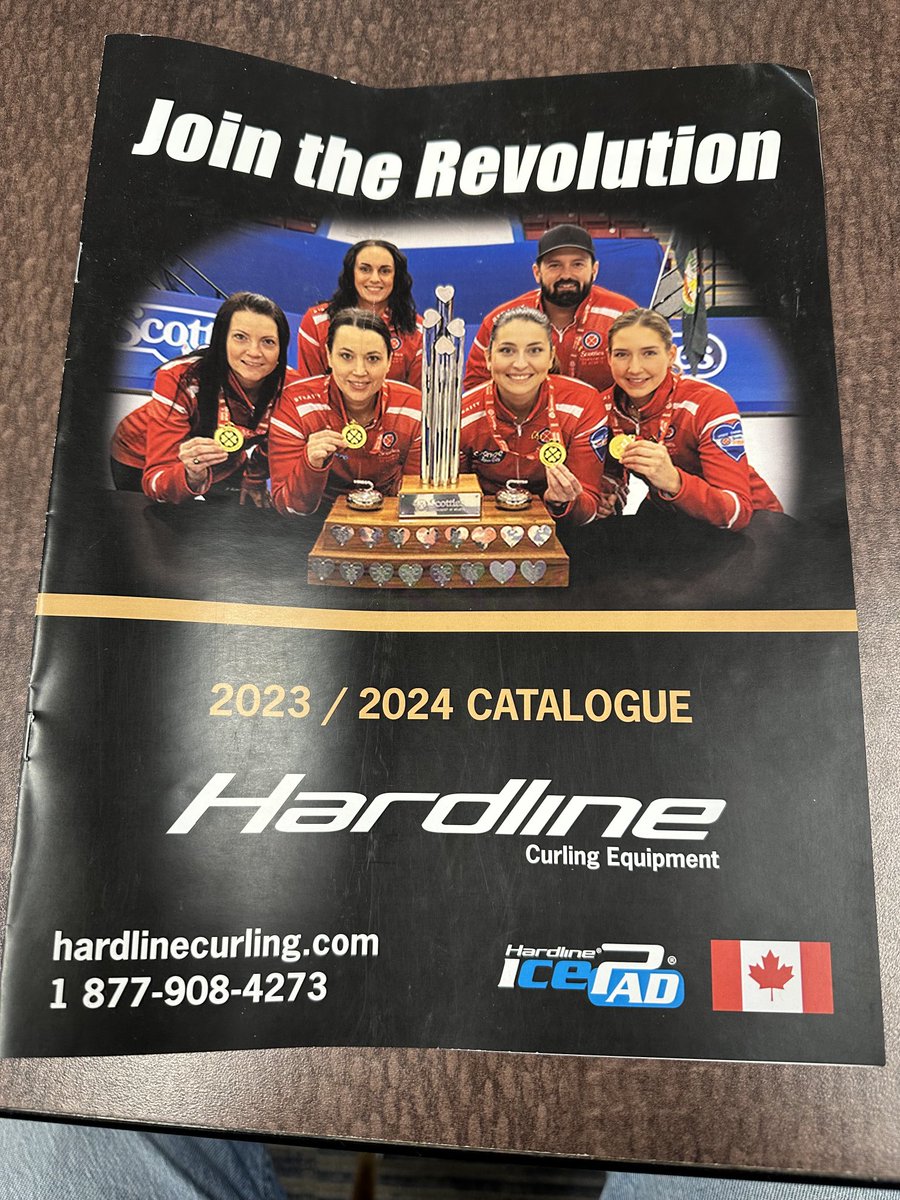 Time to catch up on some reading! ⁦@HardlineCurling⁩ #HardlineNation