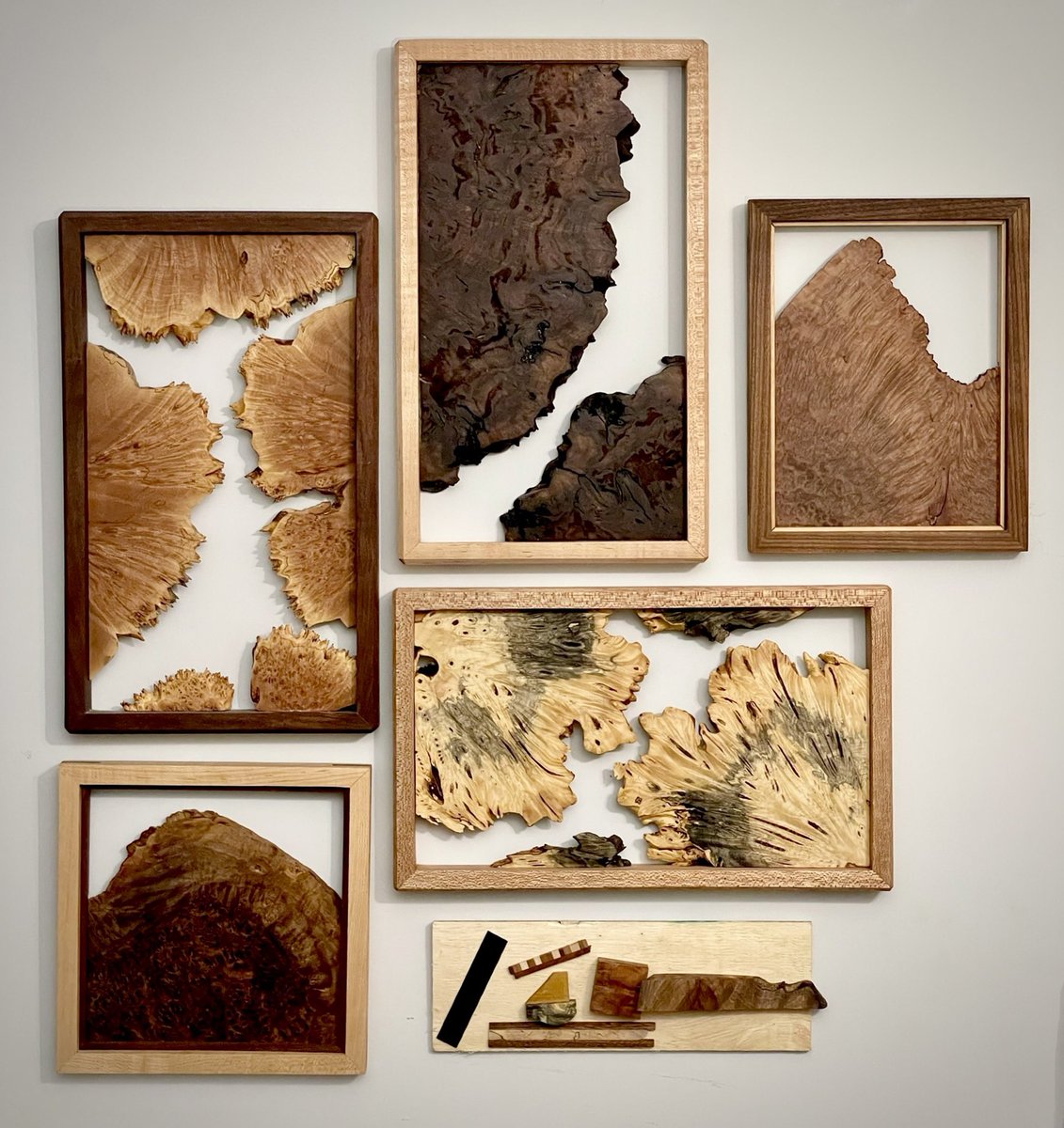 I have been building a collection of burl wall art in my home office, and my daughter’s woodwork has officially been added to my wall ❤️❤️ 

Proud academic and woodworking mama right here 😍 

#academicmom #woodworkingmom #WorkLifeBalance