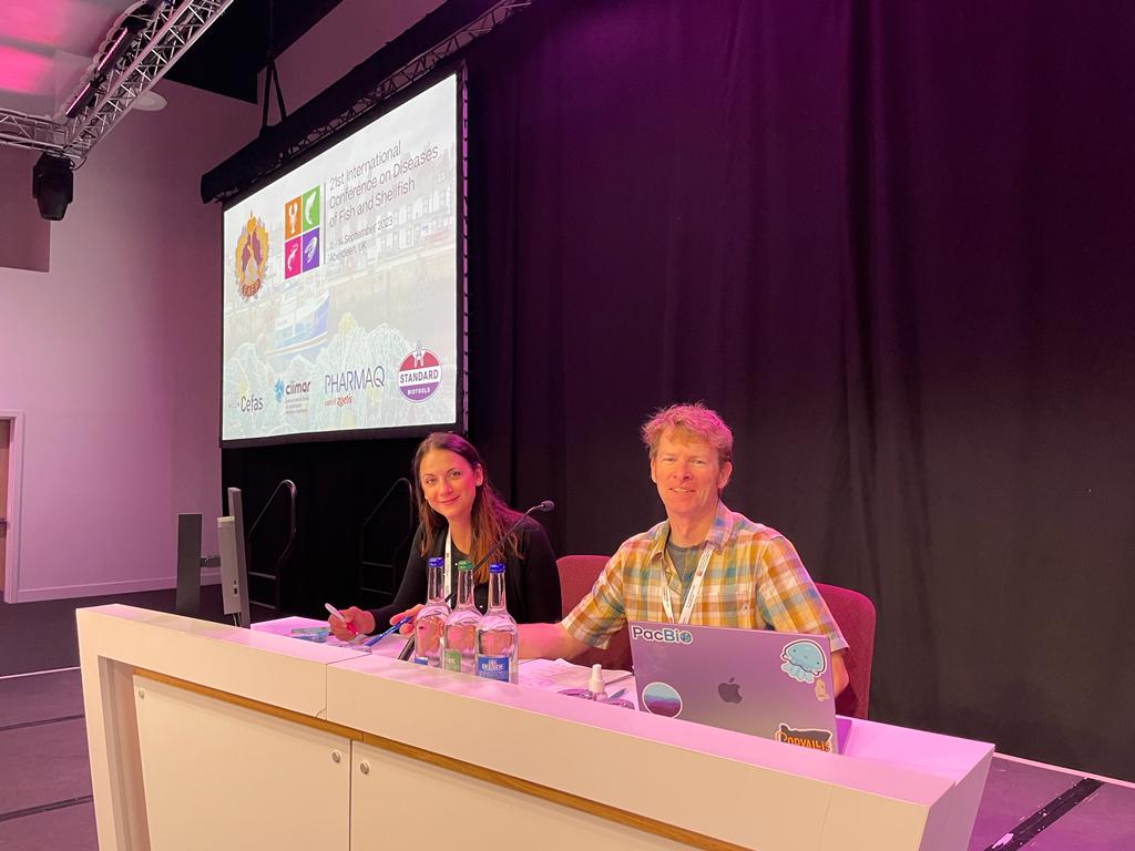 Pavla Sojková (@sojkovapavla) on Twitter photo So much enjoyed the #EAFP2023 conference in Aberdeen. Many thanks to the organizers of this wonderful meeting and to <a href="/myxomars/">Stephen Atkinson</a> for co-chairing the myxo session with me. I had lots of fun. So much enjoyed the #EAFP2023 conference in Aberdeen. Many thanks to the organizers of this wonderful meeting and to <a href="/myxomars/">Stephen Atkinson</a> for co-chairing the myxo session with me. I had lots of fun.