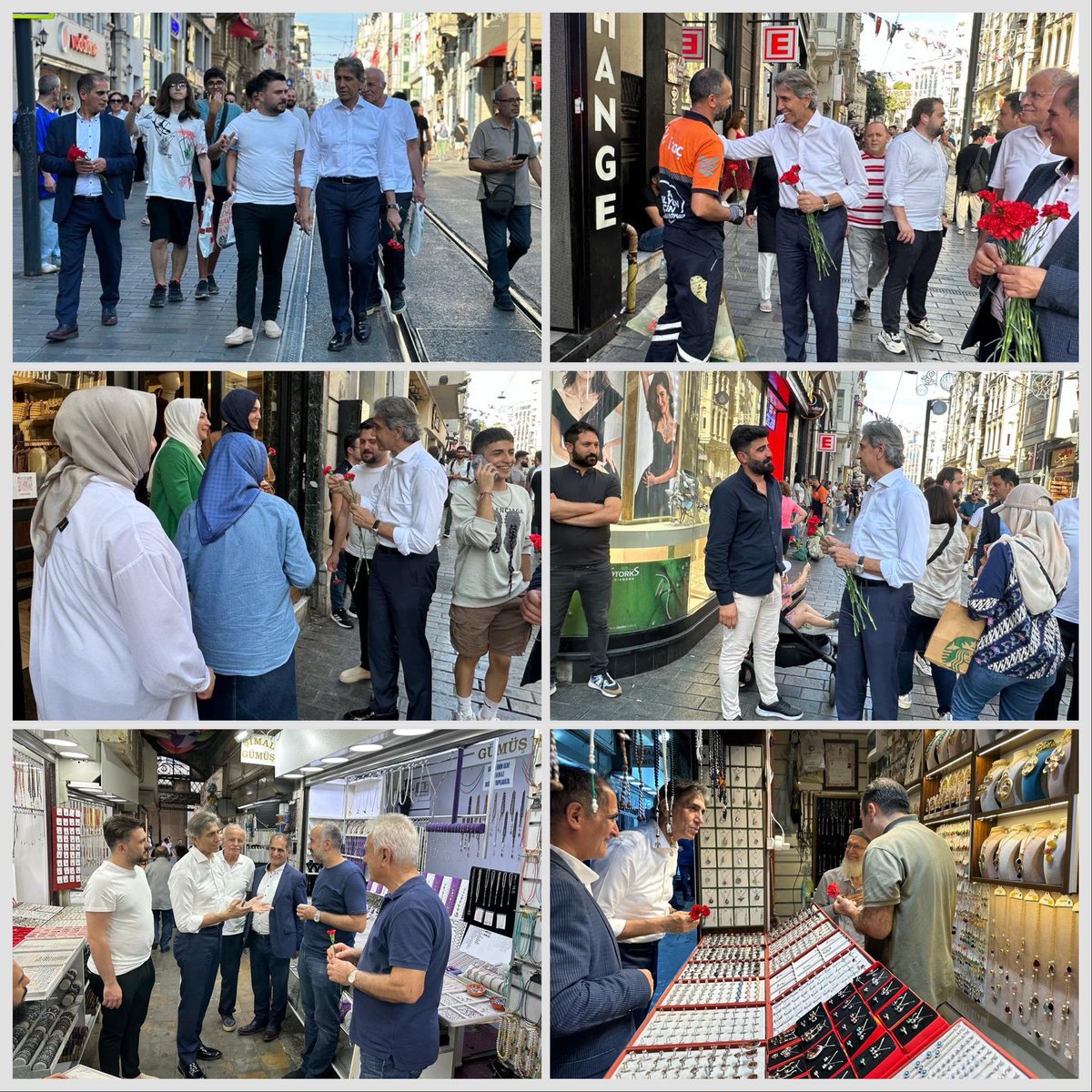📍 Beyoğlu

İstiklal Caddesinde vatandaşlarımızla bir aradayız.
#Yenidenİstanbul
<a href="/Av_EnesOzkan/">Av. Abdullah Enes Özkan 🇹🇷</a>
<a href="/AKBeyoglu/">AK Parti Beyoğlu</a>