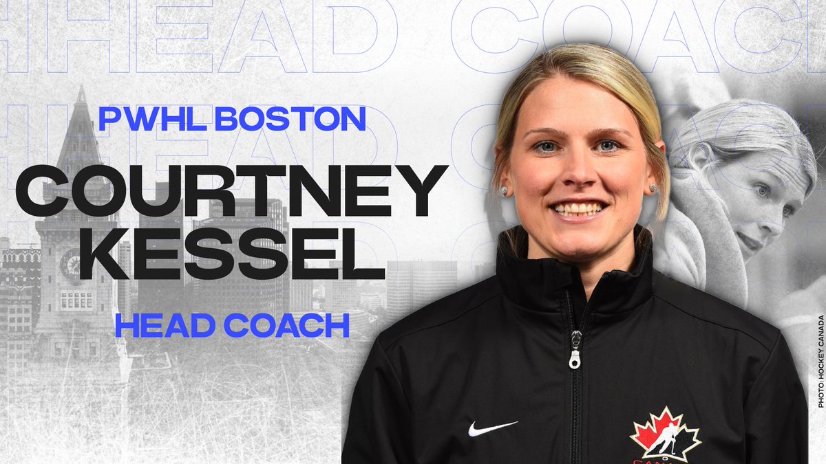 Boston Head Coach Courtney Kessel has a great ring to it. 

Welcome to the team! 
📰 hubs.ly/Q022qN520