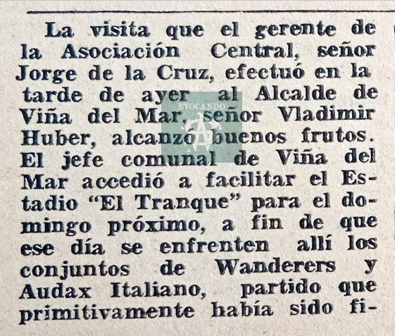 Antes no había tanto problema para prestar el estadio. Otros tiempos😪😪