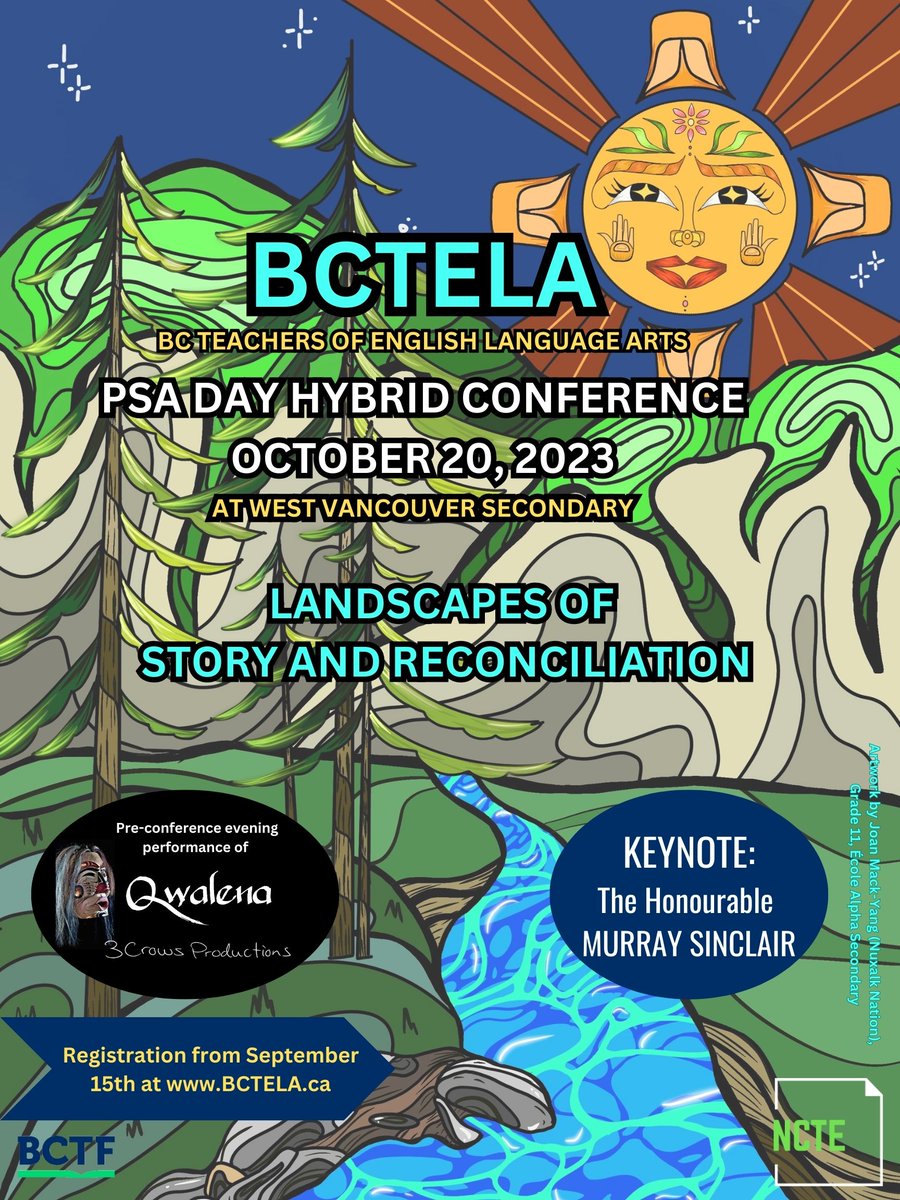 Conference Registration is Live!!! Book your sessions & Evening Performance Tickets Now!! bctelaconference.ca Kindly check your junkmail folder before you send us a message asking where it is. Your receipt will be attached.