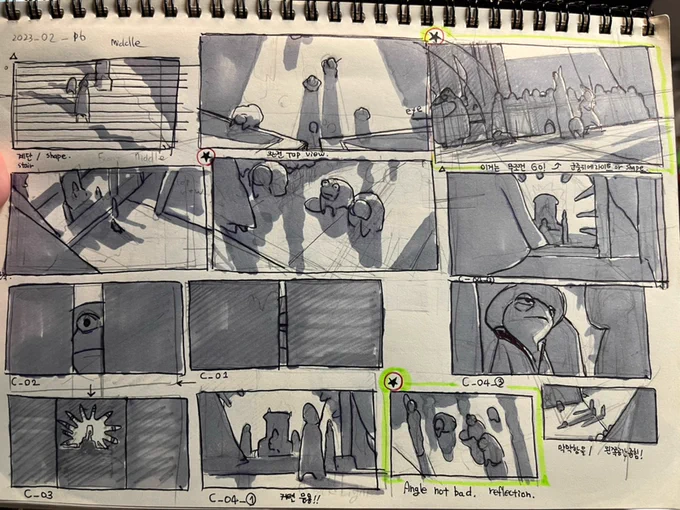Scene 04 idea sketch_2023 