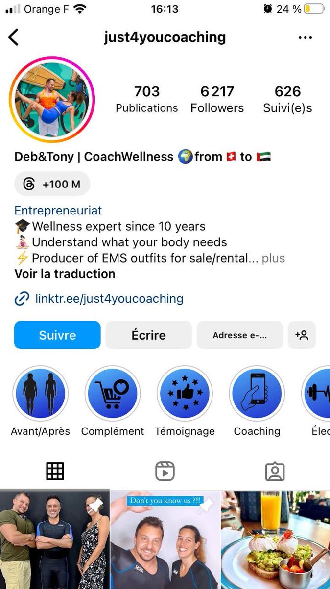 influcorrect's tweet photo. #DylanThiry
Société : #Just4YouCoatching
Service : #EMS #fitness #ElectroStimulationMusculaire
Le 15/09/2023
#ICE #PNC
#influenceurs #influvoleurs
.@urssaf .@ImpotsService .@DGCCRF .@gouvernement.@SignalConso.@collectifsai https://t.co/HH1YqsmCwt