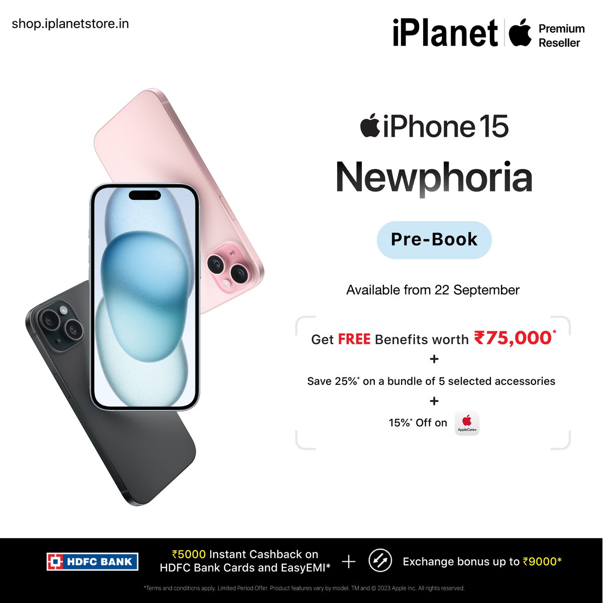 iPlanetOfficial's tweet photo. Secure your iPhone 15 Now. Prebook today and be one step ahead of the game.
PreBook Now: https://t.co/e79snkACe6
Whatsapp: 73974 79555
Find our stores here: https://t.co/tppZyYqJ4u
#iPlanet #iPhone15 #TypeC #iPhone #iPlanet #48MPCamera #iPhone15Launch #PreBook #iPhone15Prebook #Gaming #Photography #DynamicIsland #Apple