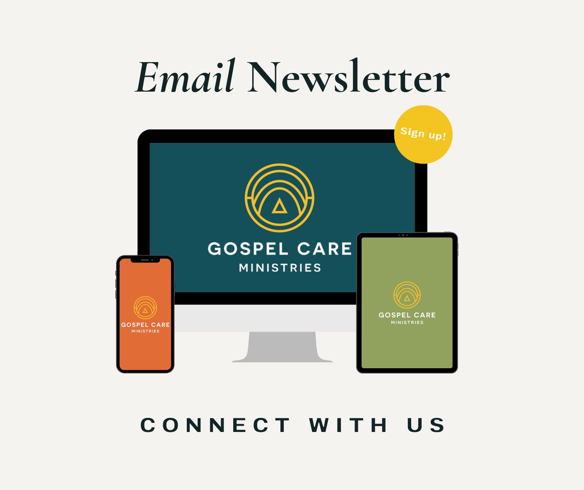GospelCareMn's tweet photo. We are dedicated to encouraging and equipping churches toward a culture of discipleship and care. We offer a variety of services, including courses, cohorts, care sessions, intensives, + retreats.

Join our Gospel Care Ministries email newsletter! 📢💻
https://t.co/lWdQ2z0nXg https://t.co/CwMkwq35BC