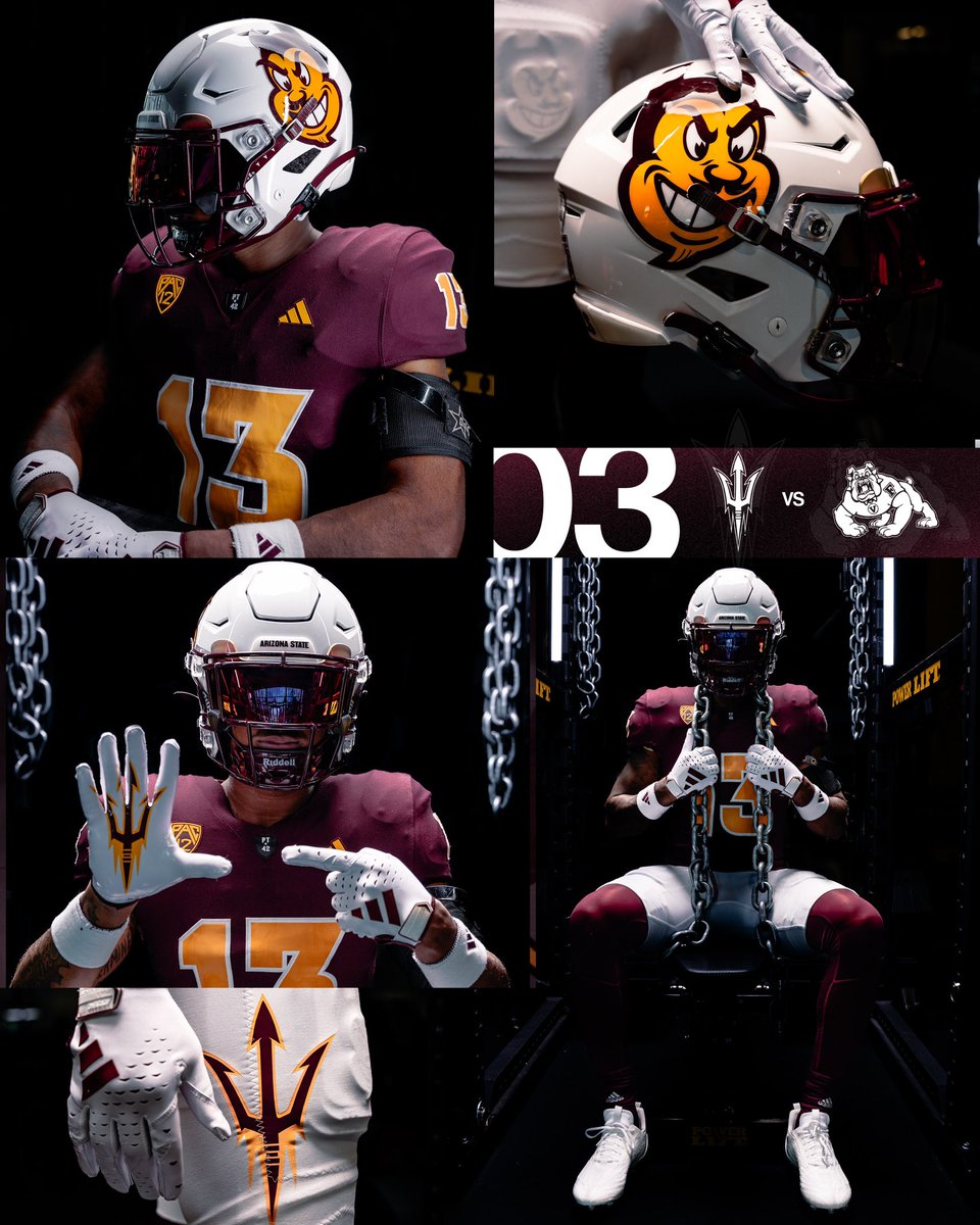 ASUFootball's tweet photo. Week three details 🔱😈

#ForksUp /// #O2V https://t.co/EsqOU7Ei2o