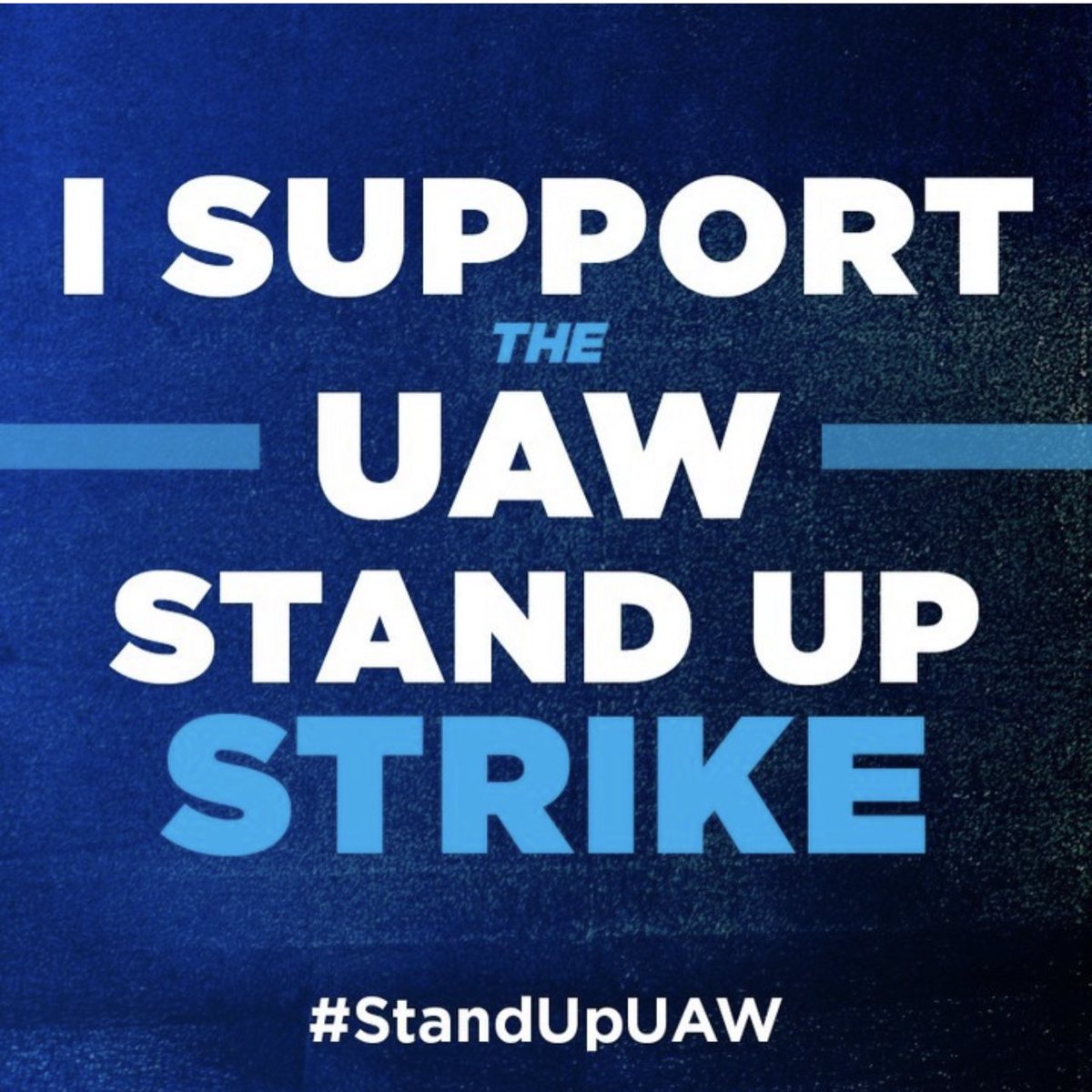 I support the UAW and their families. #StandUpUAW