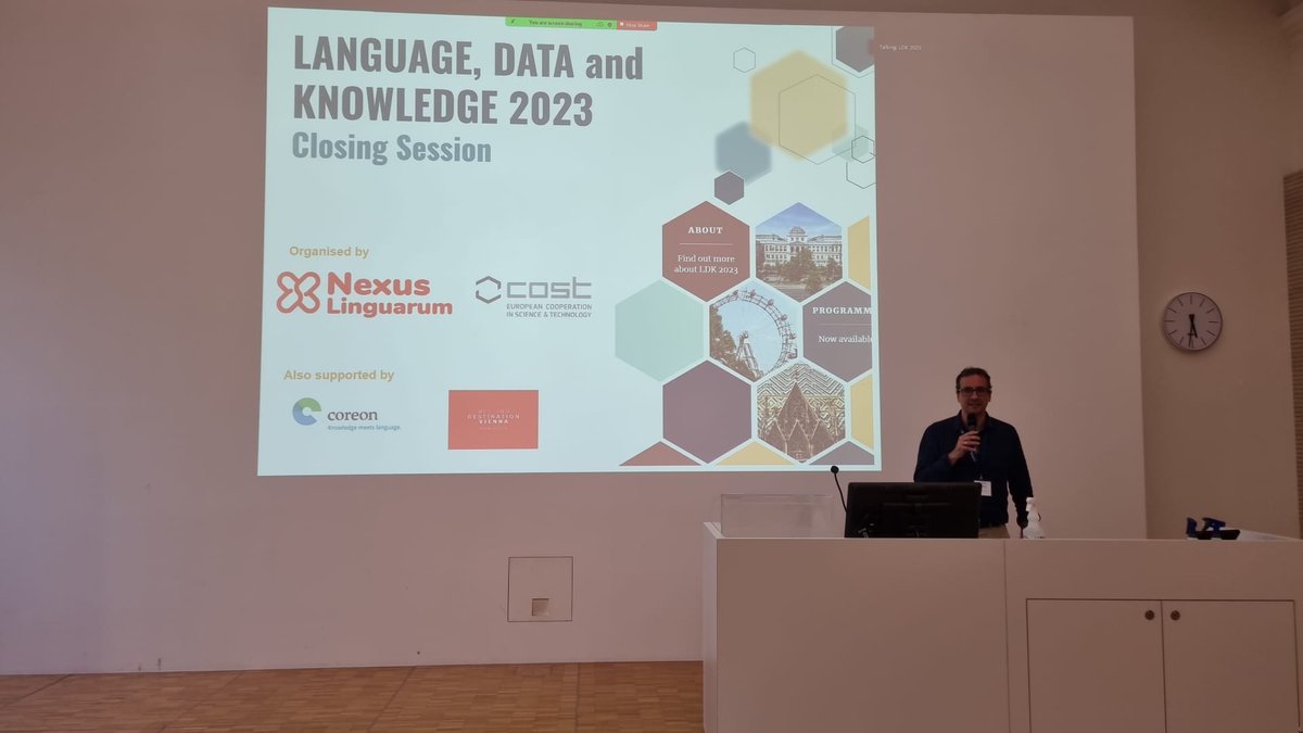 LDKconference's tweet image. A heartfelt thank you to all the incredible authors who shared their knowledge, dedicated reviewers who ensured quality, our amazing collaborators, and every single person who played a part in organizing this conference! Your contributions made it a resounding success! #ldk2023