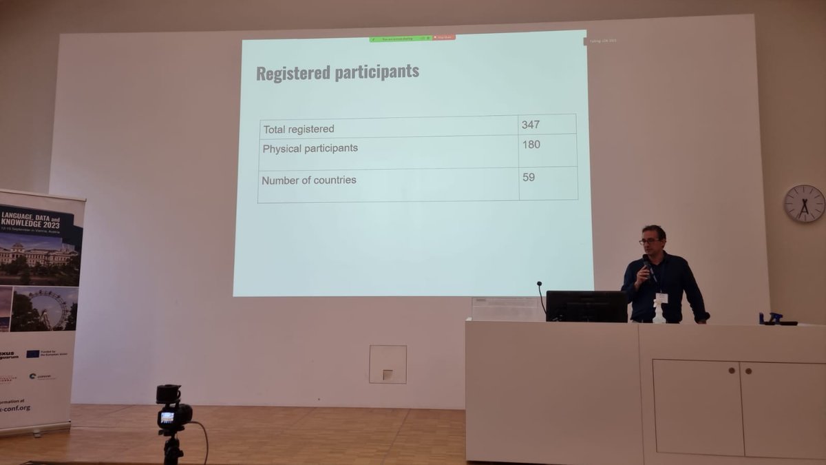 LDKconference's tweet image. A heartfelt thank you to all the incredible authors who shared their knowledge, dedicated reviewers who ensured quality, our amazing collaborators, and every single person who played a part in organizing this conference! Your contributions made it a resounding success! #ldk2023