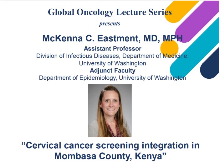 Global Oncology at Fred Hutch (@fredhutchgo) on Twitter photo Join our next #globaloncology virtual seminar on Monday, 9/18/23, at 8 AM PDT! Dr. McKenna C. Eastment will present, "Cervical cancer screening integration in Mombasa County, Kenya." bit.ly/3sQS2jL #cervicalcancer <a href="/fredhutch/">Fred Hutch Cancer Center</a> Join our next #globaloncology virtual seminar on Monday, 9/18/23, at 8 AM PDT! Dr. McKenna C. Eastment will present, "Cervical cancer screening integration in Mombasa County, Kenya." bit.ly/3sQS2jL #cervicalcancer <a href="/fredhutch/">Fred Hutch Cancer Center</a>