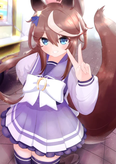 低頻度にも関わらずフォローし続けて頂きありがとうございます!気にかけて下さって嬉しいのに沈みっぱなしで申し訳ないので1枚完成させました何も進化していませんがおかげ様で描く楽しさを思い出してます…皆様に少しでも追いつけるようマイペースでも描き続けますのでよろしくお願いします! 