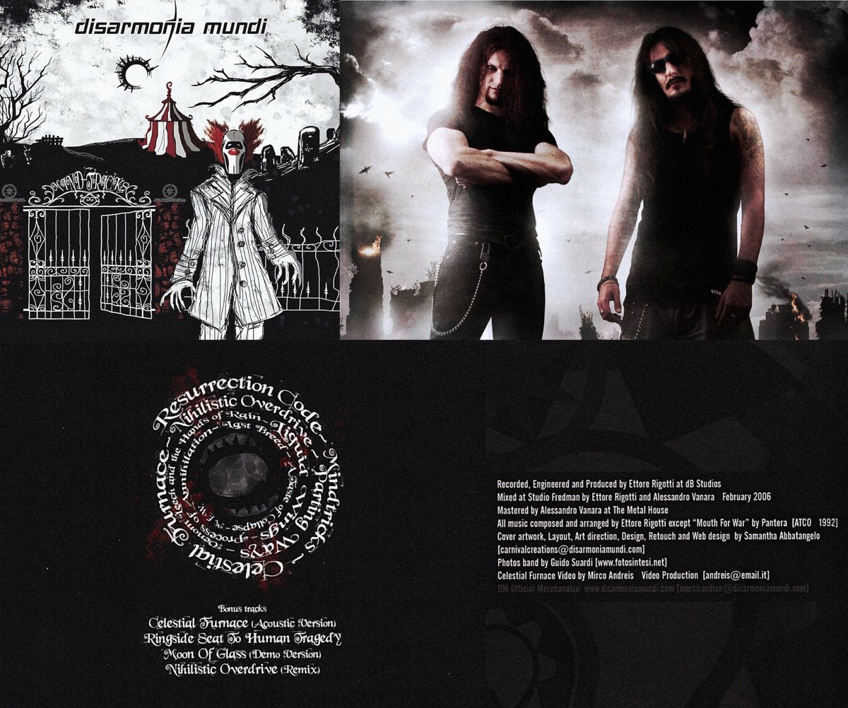 [#3] Albums I'll have on repeat for the rest of my life:

Disarmonia Mundi - Mind Tricks (2006)