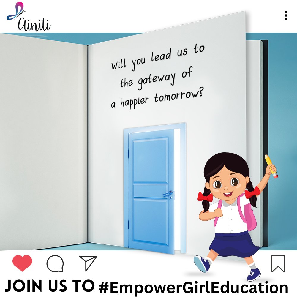 #Motivation #EducateHer #GirlEducation #Underprivileged #GirlEmpowerment #Ainiti