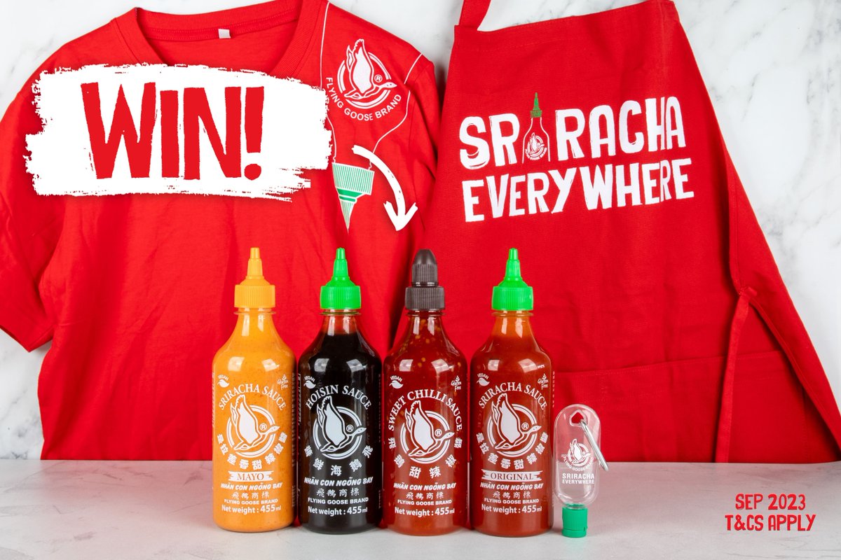 ✨ GIVEAWAY TIME ✨
 
Bring the heat 🔥 to the kitchen with this FIERY giveaway bundle.

FOLLOW + RT to be in with a chance to #WIN 🌶️
