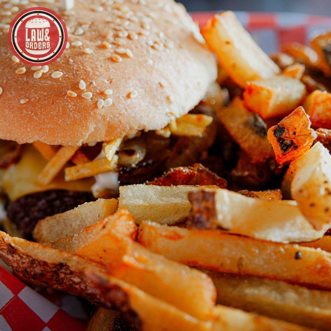 Law & Orders Burgers and Fries tweet media