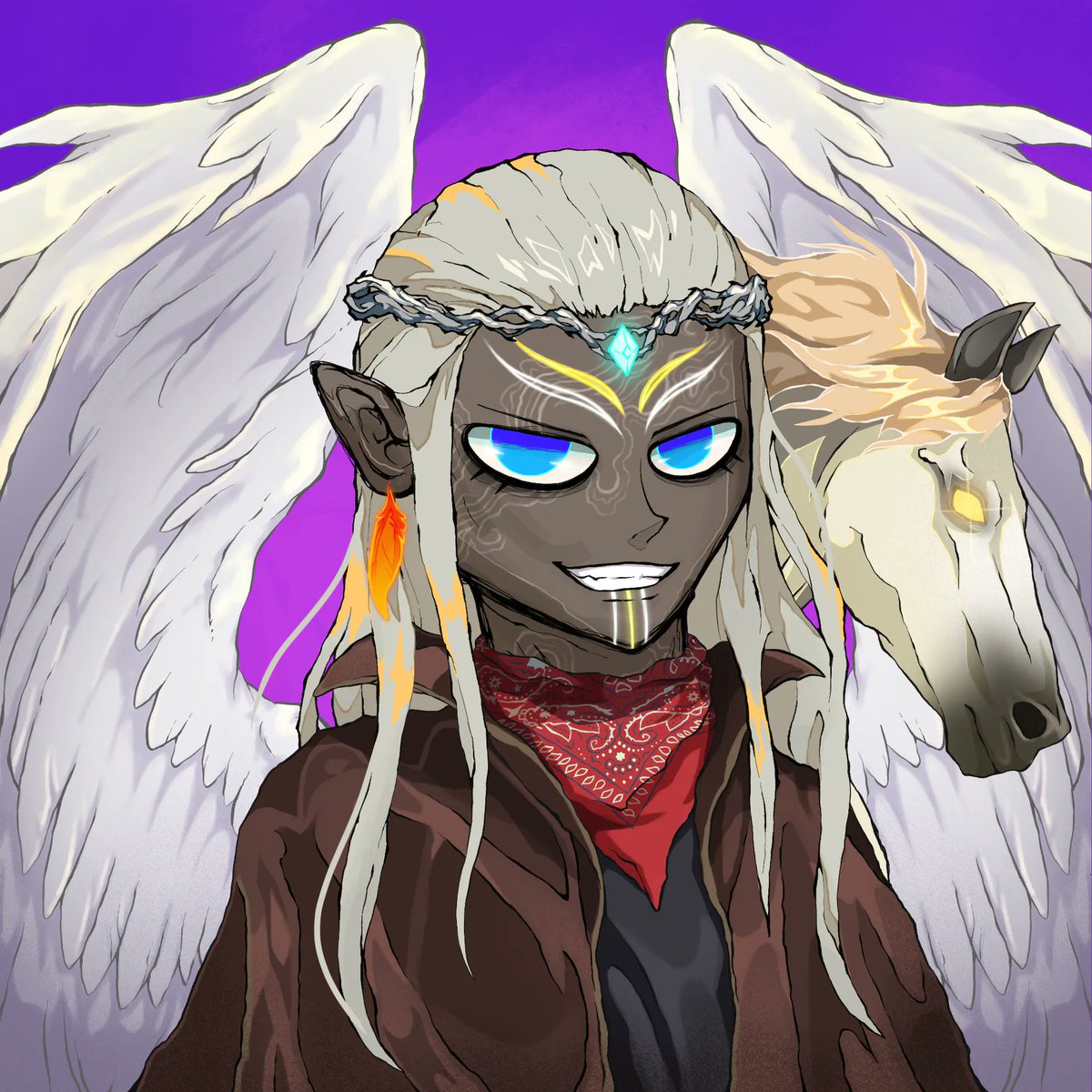 HOLY SHIT! These Virtues from <a href="/EternalsCNFT/">cyber duck</a> are blowing my mind!!! WL Mint concludes in 2 hours and then it is OPEN SEASON!! <a href="/fana_artz/">fana ♡</a> KILLED the art!