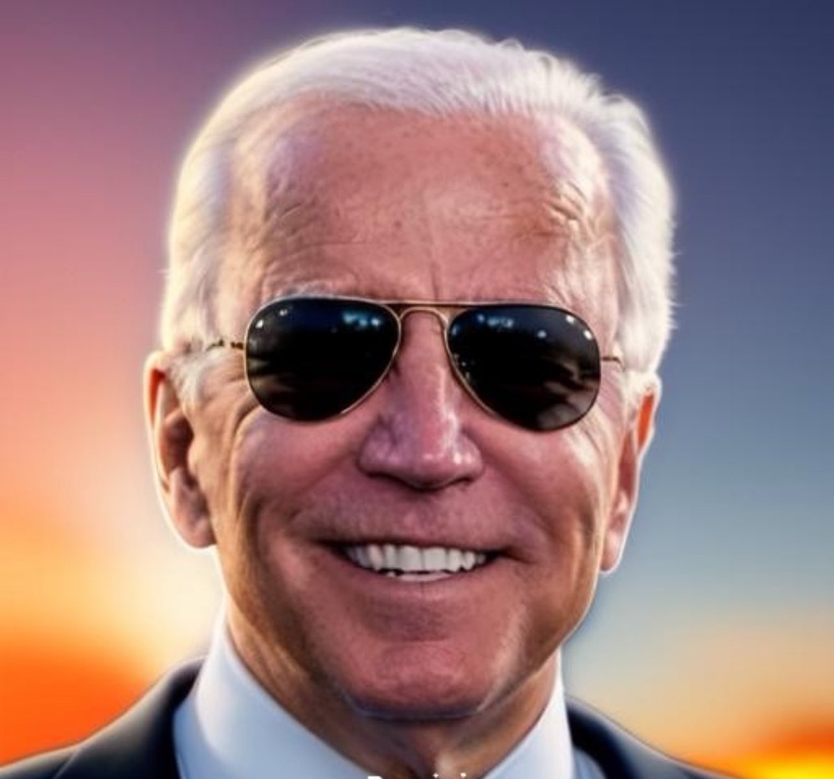 PopularLiberal's tweet photo. HEY FRIENDS: At this moment, Dark Brandon resurfaces and harshly confronts Donald Trump, reminding him, "Do you recall being the proclaimed king of debt? It appears you were the emperor of debt." President Biden consistently discusses President Trump's contribution to the national debt, which is commendable. 
Drop a💙to show your support.