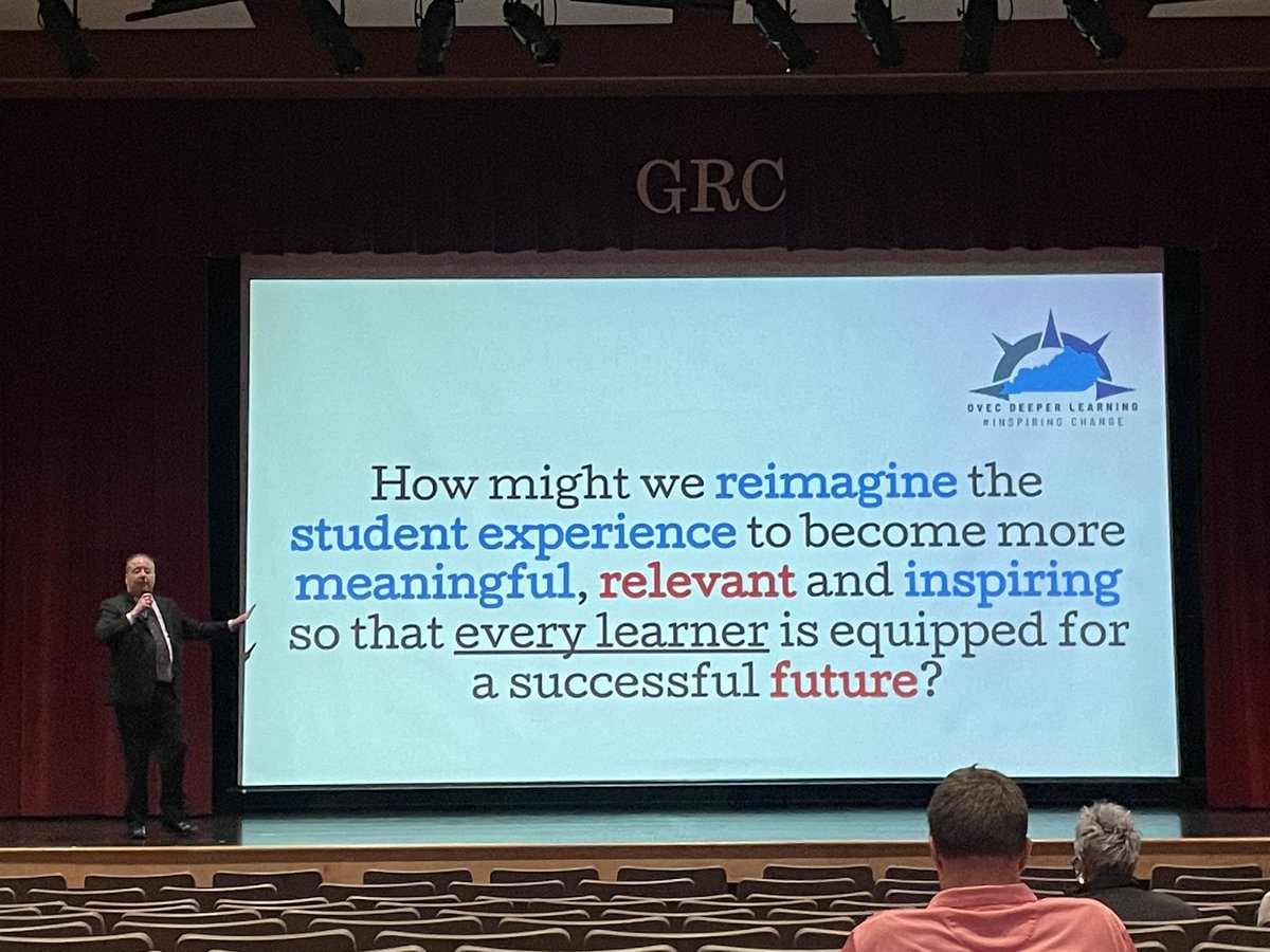 KEDCCRRSADL's tweet photo. KY ILN kicked off today. These educators are “part of something big and revolutionary”.  KY is a leader in the nation. @mrcollinsKY #kydl #KYILN https://t.co/Crst5hAcBq