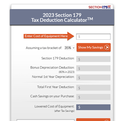 Section179Org's tweet photo. 4th quarter is rapidly approaching. Time to see how much you can save on your taxes using Section 179. Use our free Section 179 calculator

https://t.co/s7lYW2RLB8 https://t.co/Evw1zQco6I