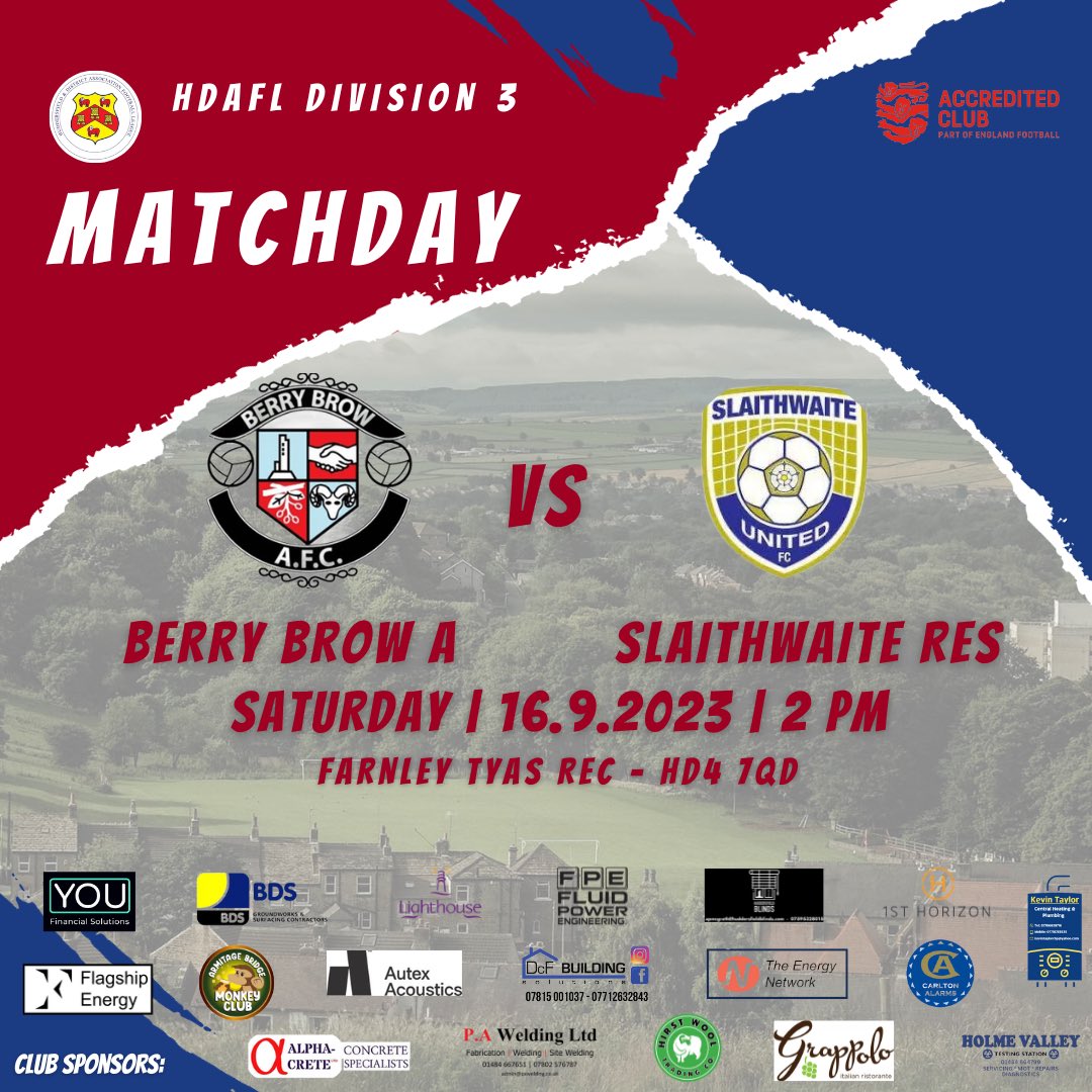 Berry Brow AFC tweet media