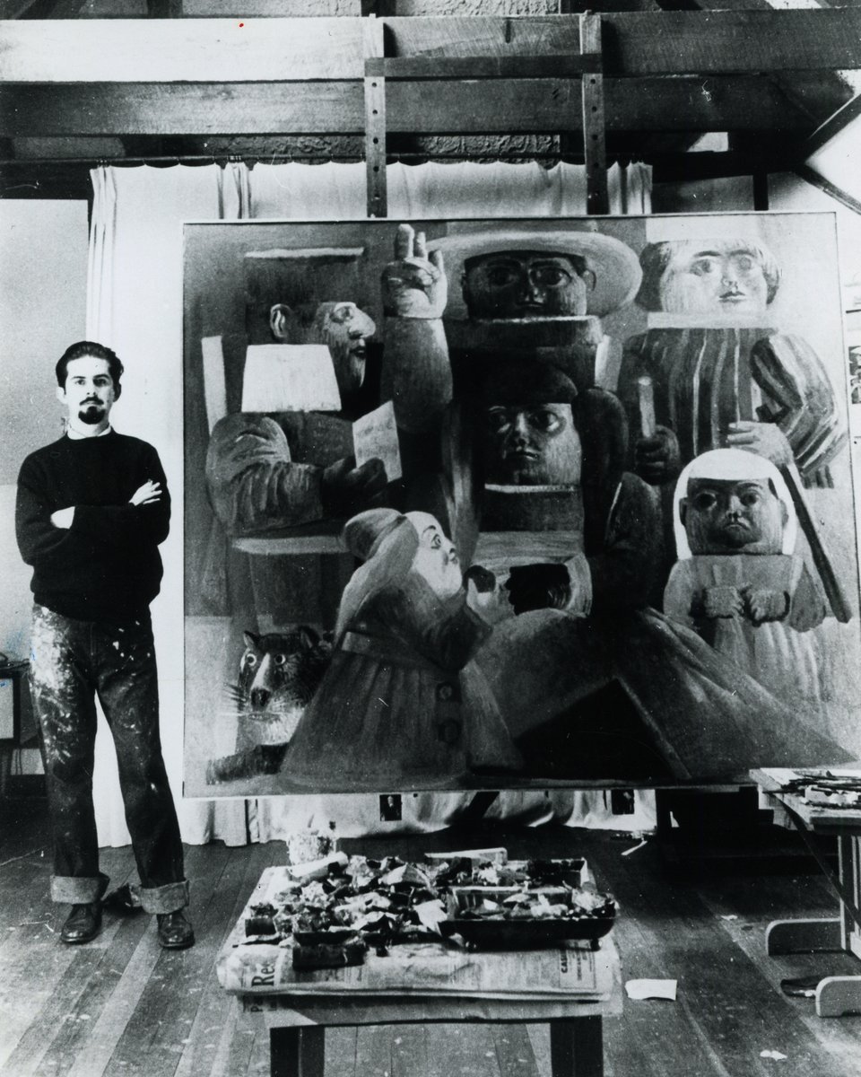 BibliotecaNalCo's tweet photo. Hoy despedimos a Fernando Botero (1932), creador de un lenguaje propio de colores y formas. Pintor, escultor, dibujante y maestro.

🧵 https://t.co/65L39EIOPG