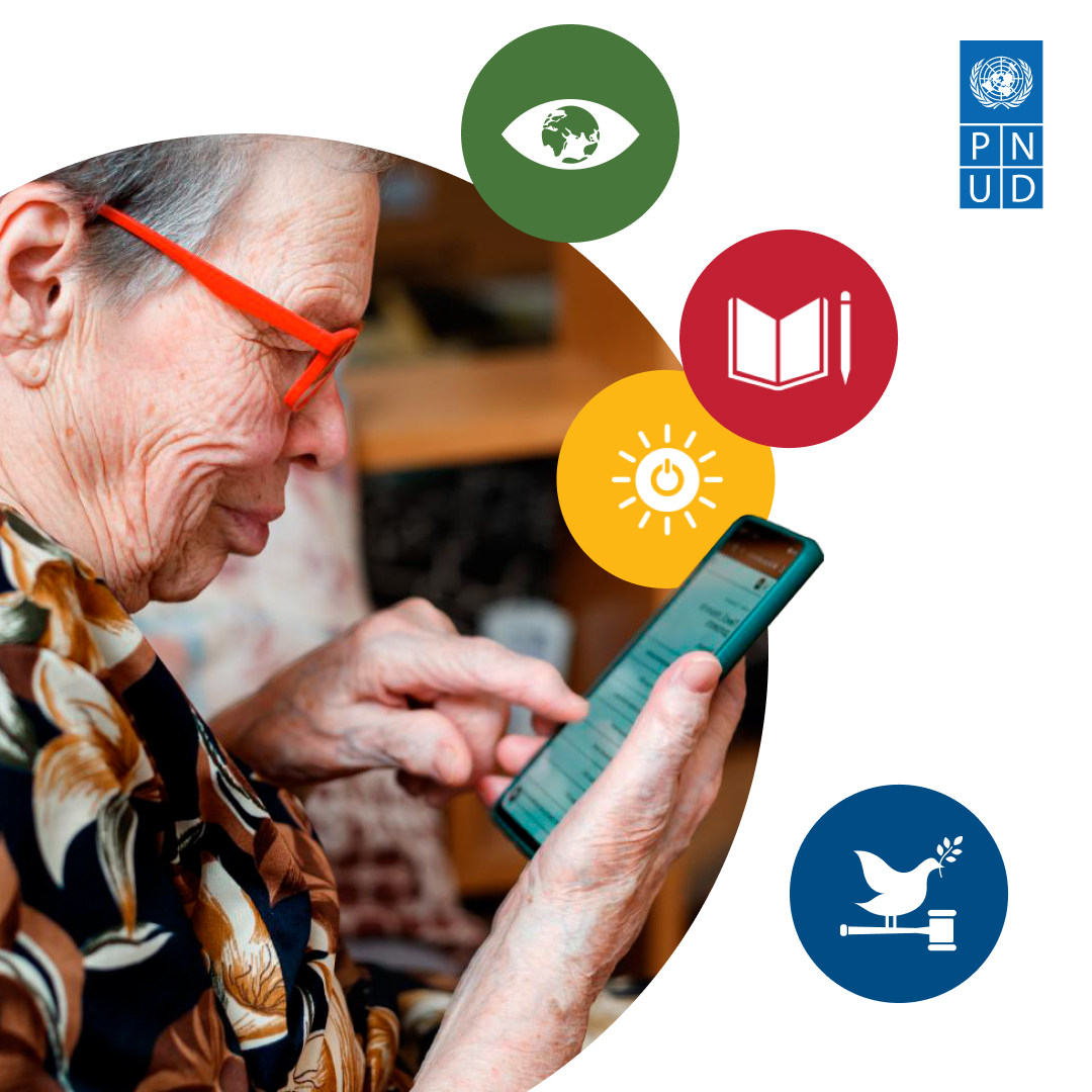 pnud's tweet photo. En los últimos 7 años, la digitalización ha mostrado un gran potencial para desbloquear los múltiples y complejos retos que abordan los #ObjetivosMundiales.
Por eso, aplicamos lo último en estrategias digitales. Te lo contamos aquí: https://t.co/irLsivrGAj
#UNGA | #UNDPDigital https://t.co/K1767W9gux