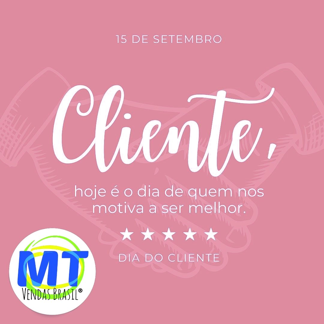 mtvendasbrasil's tweet image. Cliente, feliz dia 💟 👏

#FelizDiaDoCliente #ClienteFeliz #MotivacaoDiaria #DiaDoCliente #MTvendasBrasil