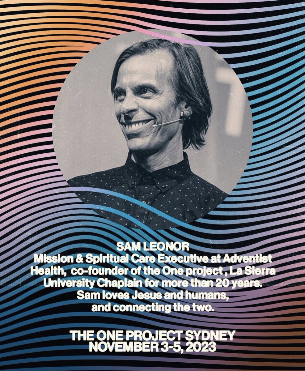 Join us as we talk about “Authentic Adventism” at our Sydney gathering Nov 3-5, 2023. 

Register today 

the1project.org/sydney-2023