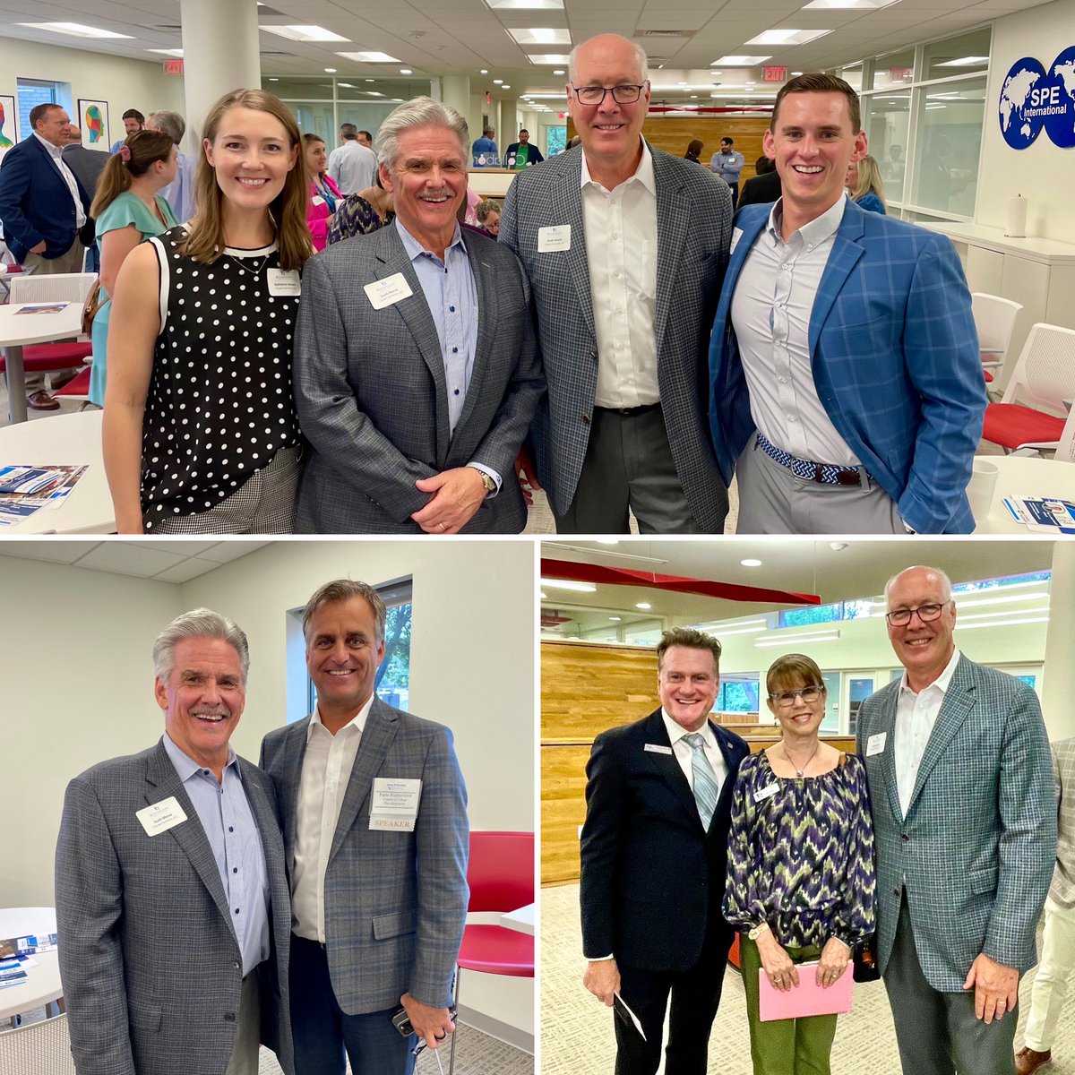 CP sponsored the Richardson Chamber of Commerce Broker &amp; Development Luncheon! 
Thank you Paris Rutherford of Catalyst Urban Development, Kim Quirk, President and CEO of <a href="/RichardsonCoC/">Richardson Chamber</a>, Curtis Dorian, Richardson City Council Member, Place 1.